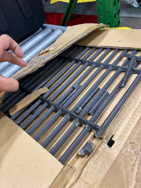 Photo 1 of [Major Damage] 66095 66802 Grates Replacement Parts for Weber Genesis II E-310 II E-315 II E-335 II GS4 II E-330 LX E-340 Grill Parts Weber Genesis II & LX 300 Series Grill Replacement Parts Genesis 2 Cooking Grates