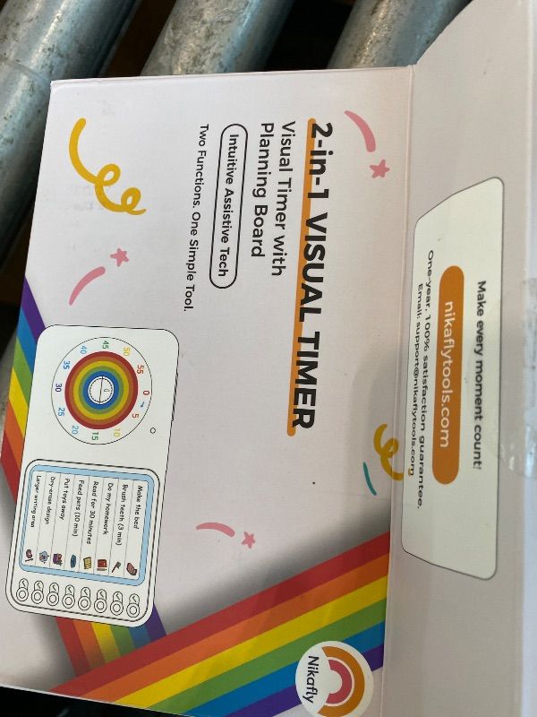 View 3 of 2-in-1 Visual Timer ADHD with Task Board, to-Do List, Checklist
