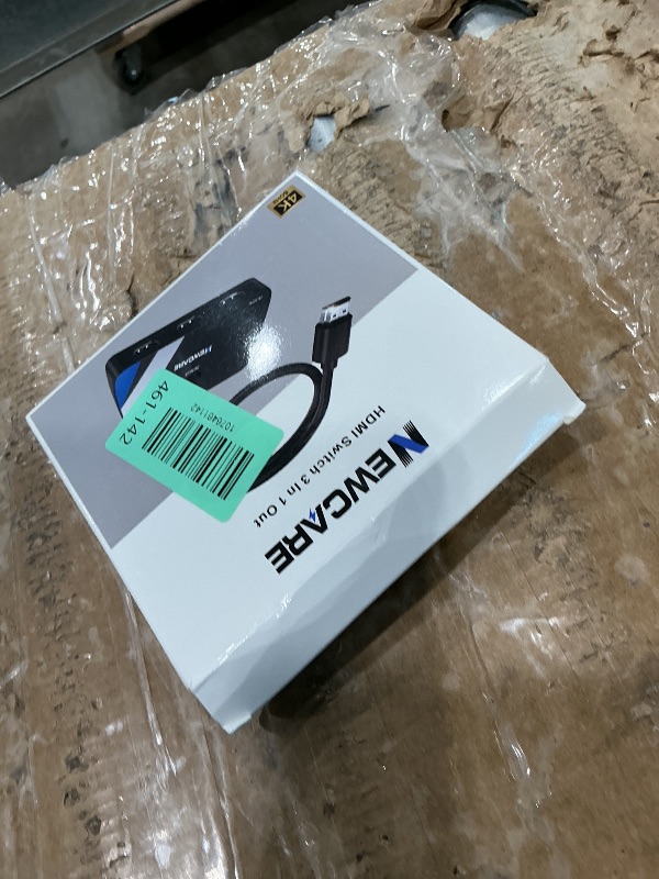 Photo 1 of [Upgrade] HDMI Switch 3 in 1 Out, 4K@60Hz HDMI 2.0 Switch Splitter with 2.6FT Long HDMI Cable, 3-Port HDMI Switcher Selector, Supports 4K 30Hz 3D 1080P HDCP2.2 for PS5 Xbox DVD Player Fire Stick PC