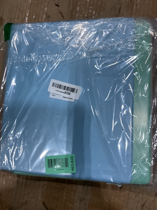 Photo 1 of 0.5'' 3-Ring-Binder with Pockets, 100 Sheets Capacity, 1/2 inch Binders fits 11" x 8.5" US Letter Size, Assorted 4 Pastel Colors - Ideal for School, Office, and Home Use (0.5 inch)