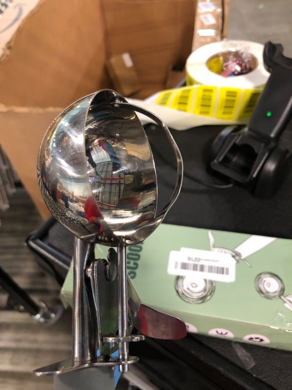 Photo 1 of ** SOLD AS IS, NO REFUND/RETURN** SEE COMMENTS!Fayomir 4 OZ Scoop, #8 Disher, Large Ice Cream Scoop with Trigger, Muffin Scoop, Large Cookie Scoops for Baking, Grey Handle, With Trigger for Portion Control