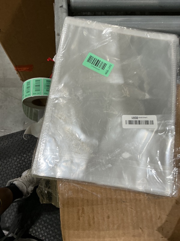 Photo 1 of 100 Pieces (9x12 Inch) Clear Plastic Bags for Packaging, Clothing & T-Shirts Strong Packing Self Adhesive Cellophane Bag
