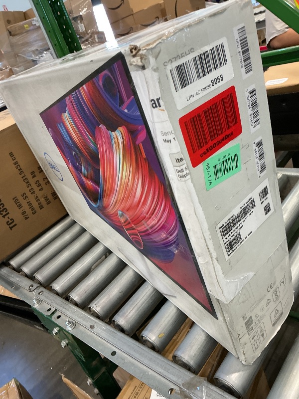 Photo 1 of *MAJOR DAMAGE*
Dell S2725DS 27" QHD (2560x1440) Monitor, 100Hz, IPS, 4ms, 99% sRGB, Height Adjustment, Built-in Speakers, DisplayPort, 2x HDMI, 3 Year Warranty, White884116467144