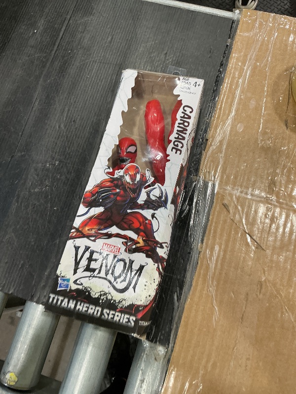 Photo 1 of [BROKEN LEGS] Titan Hero Series Carnage 12-Inch Action Figure from Venom