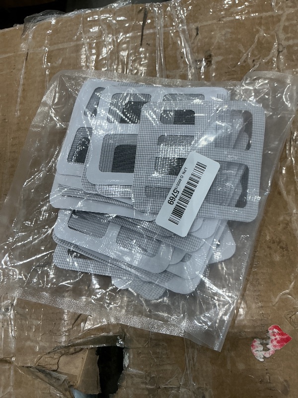 Photo 1 of 100 PCS 4"x4"Disposable Hair Drain Stickers, Anti-Blocking Filter Screen Self-Adhesive Mesh Drain Hair Drain Stickers with Scraper, Effective Hair Catcher for Shower, Bath, Kitchen Drain