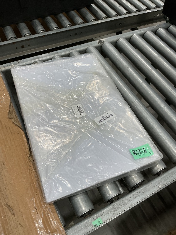 Photo 1 of 11 Pcs 18 x 12 Inches Corrugated Plastic Sign Waterproof Blank Board Sheets White Double Sided Poster Board for Yard, Garage Sale, Rent, Birthday Party, Guidepost Decorations
