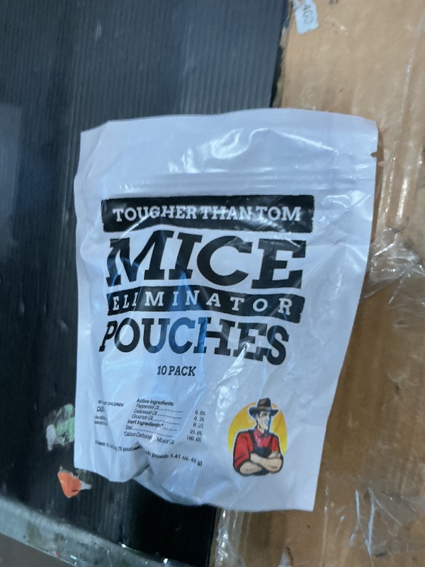 Photo 1 of 10 Pack All-Natural Mice Repellent Pouches – Harmless Peppermint Essential Oil Mouse Deterrent - Keep Mice Out of Your Home and Your Family Safe - by Tougher Than Tom
