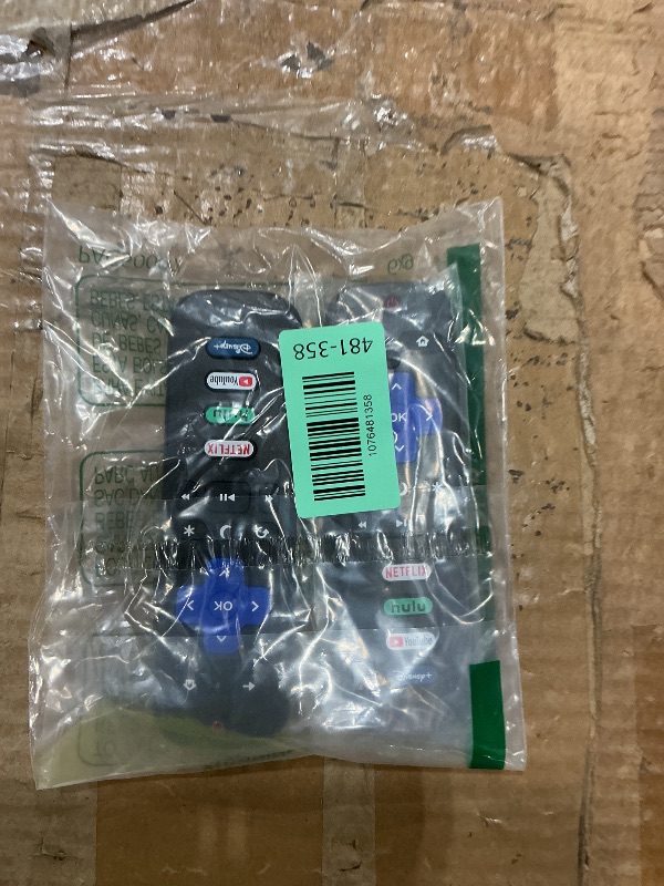 Photo 1 of (Pack of 2) Replacement Remote Control Only for Roku TV, Compatible for TCL Roku/Hisense Roku/Onn Roku/Sharp Roku/Element Roku/Westinghouse Roku/Philips Roku Smart TVs (Not for Roku Stick and Box)