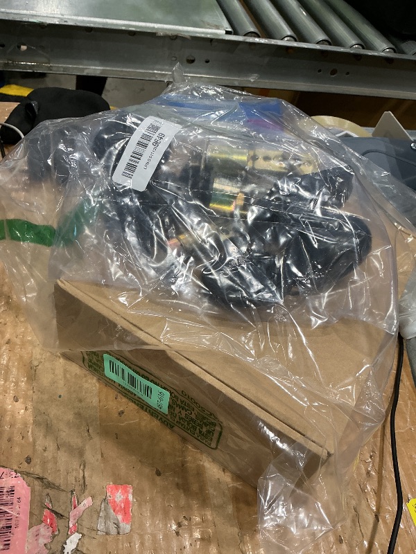 Photo 1 of **UNTESTED**
Goldenwarm Matte Black Exterior Door Knob and Single Cylinder Deadbolt, Keyed-Different Entry Locksets with Lock and Key 2 Pack Set