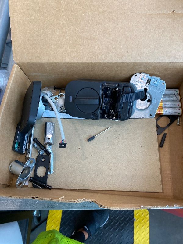 Photo 1 of **UNTESTED**
Yale Assure Lock 2 Smart Deadbolt with Wi-Fi & Keypad - Black Suede Keyless Entry Door Lock with App Control, Code Entry & Remote Access - Secure Electronic Door Deadbolt, YRD450-WF1-BSP