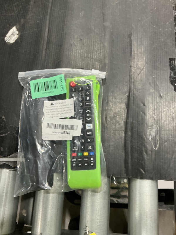 Photo 1 of (2+2 Packs) Replacement Remote Control No Setup Fit Samsung TV Remote with Anti-Lost Soft Protective Silicone Cover Case Green & Blue Compatible with Samsung LCD LED HDTV 3D Smart TVs Models