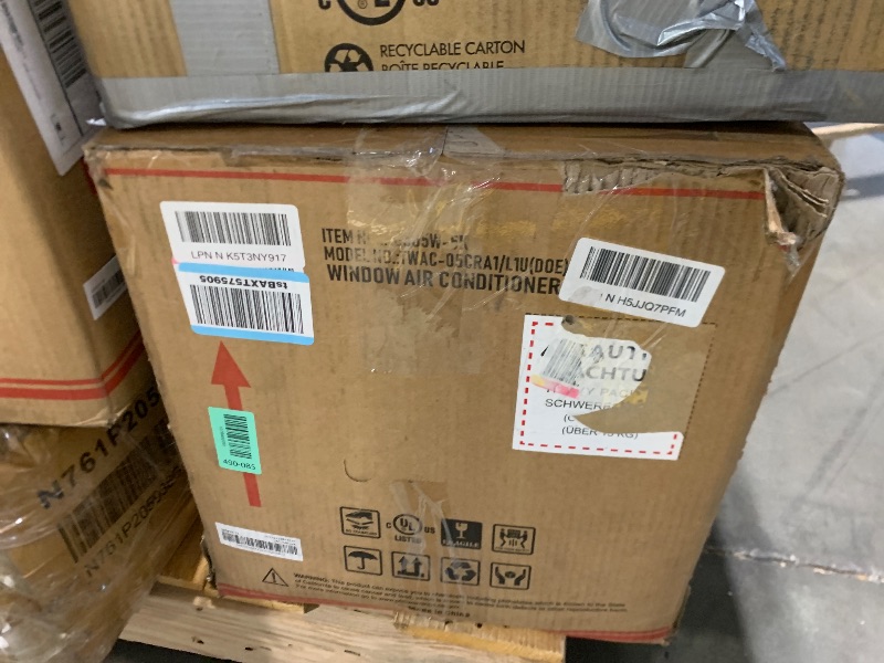 Photo 1 of ** sold as is no refund/return** Electactic 6,000 BTU Window Air Conditioner, Window AC Unit with Cooling, Dry Function, 4 Fan Speeds, 24H Timer & Sleep Mode, Cools Up to 250 Sq.ft for Bedroom, Living Room, Office