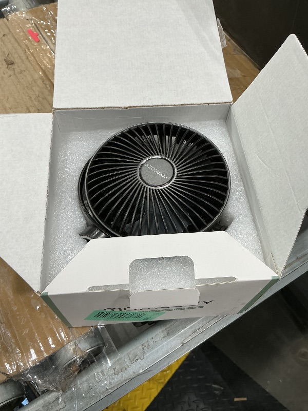 Photo 1 of ***Legs Missing***Momcozy 8000mAh Portable Stroller Fan | 27H Ultra-long Battery Life | Detachable 4 Speed 360°Rotate | 2 Modes LED Night Light, USB Rechargeable Handheld Cooling Fan for Travel, Car Seat, Bedroom