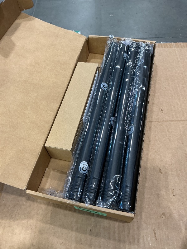Photo 1 of 1” Diameter Curtain Rods Itself is 30 to 144 inch 1 Pack Fit 30-142 inch, 66 to 120 inch Window with Heavy Duty Adjustable Rod Matte Black Splicing Metal Extra Long Curtain Rod for Windows