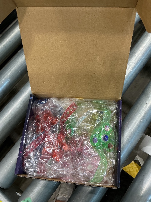 Photo 1 of 12 Pack LED Light Up Fidget Spinner Bracelets Party Favors for Kids 4-8 8-12, Glow in The Dark Party Supplies, Birthday Gifts, Treasure Box Toys, Goodie Bags Stuffers for Kids