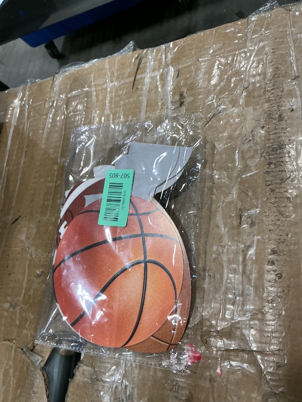 Photo 1 of 12pcs Sports Themed Birthday Party Decorations Sports Table Honeycomb Centerpieces Football Basketball Baseball Soccer Table Centerpieces Boy's Birthday Party Sports Themed Desktop Decoration