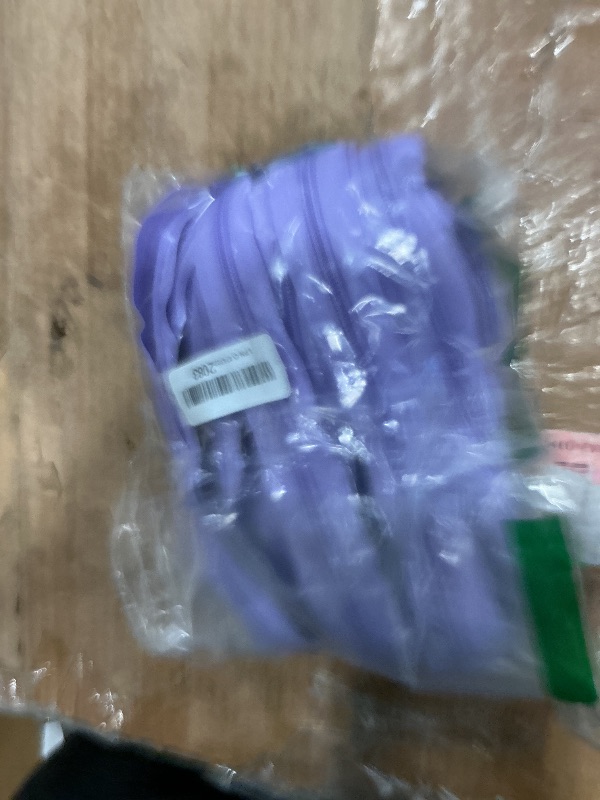 View 2 of #5 Nylon Zipper Tape for Sewing: YZSFIRM 10 Yards Purple by The Yard Nylon Coil Zippers for DIY Sewing Craft with 10 Bulk Metal Zipper Slider and 10 Double Slider