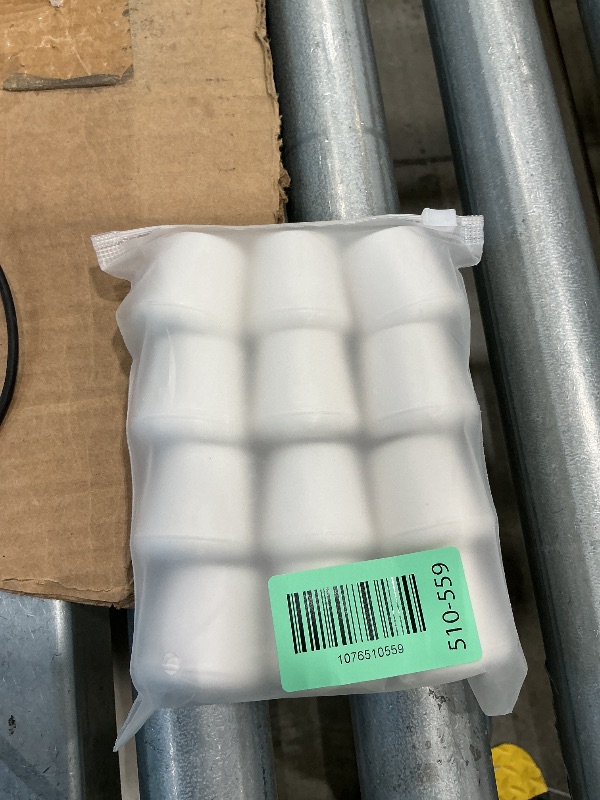 Photo 1 of 1" Chair Leg Tips Caps, Non-Slip Rubber Leg Tips, Stool Leg Protectors Cap, Folding Metal Chair Leg Tip Replacement, Chair Leg Floor Protectors Round White, 12 Pack