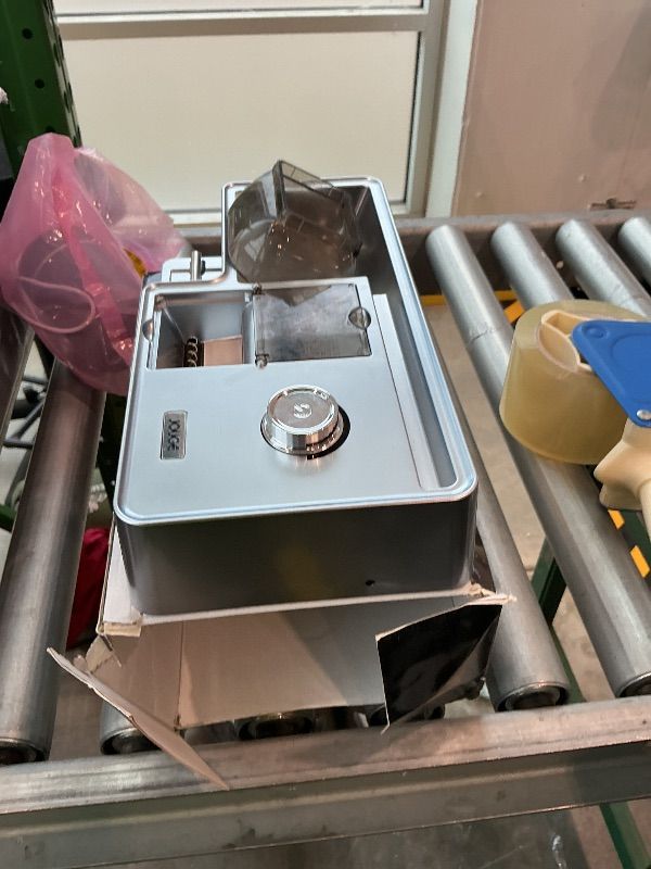 Photo 1 of [UNTESTED] Electric Cones Cigarette Rolling Machine,Portable Tobacco Injector Machine can Grind Filled with Herb, Tobacco, Suitable for Cigarette Tubes and Rolling Papers,Infrared Sense (Silver, 6.5 & 8.0)