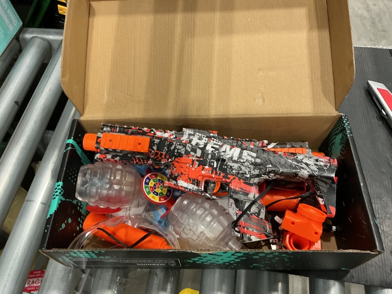 Photo 1 of 1 Pack Splatter Blasters, Full Auto Splat Blaster Toy Kits, 50000+, 10 Rs Per Seconds, 600 Hopper, Outdoor Team Game Activities Toy, 2 Rechargeable Batteries, Age 12+ Year Up
