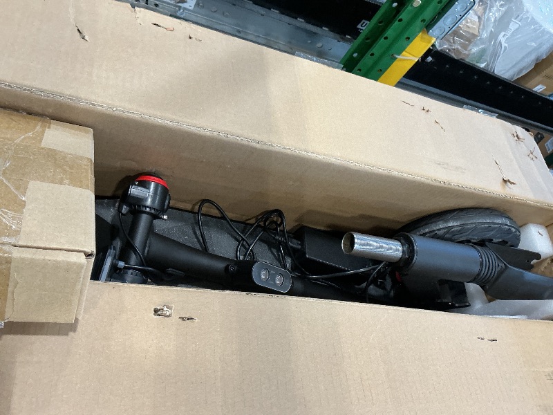 Photo 1 of **NON-FUNCTIONAL**
Electric Scooter for Big Kids/Teens - 250W Motor, 15.5 mph Top Speed, Rear Foot Brake, Folding E-Scooter for Riders up to 220 lbs, UL-2272 Certified, Black