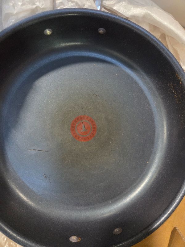 Photo 1 of ***MINOR DAMAGE***
T-Fal Platinum Nonstick Jumbo Cooker 5 Quart Induction Oven Broiler Safe 500F Cookware, Pots and Pans, Dishwasher Safe Slate