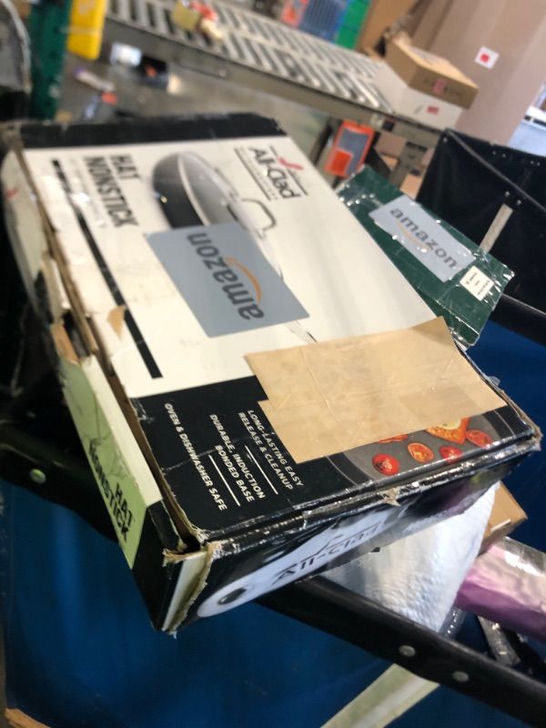 Photo 1 of ***MINOR DAMAGE***
T-Fal Platinum Nonstick Jumbo Cooker 5 Quart Induction Oven Broiler Safe 500F Cookware, Pots and Pans, Dishwasher Safe Slate