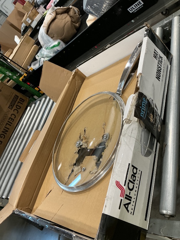 Photo 1 of ***MINOR DAMAGE***
T-Fal Platinum Nonstick Jumbo Cooker 5 Quart Induction Oven Broiler Safe 500F Cookware, Pots and Pans, Dishwasher Safe Slate