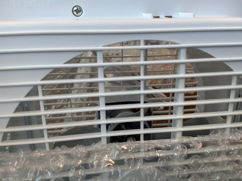 Photo 1 of [Broken Fan] Comfort Zone Twin Window Fan with Reversible Airflow Control, 9 inch, Auto-Locking Expanders, 2 Speed Fan, Dual Fan, Exhaust, Airflow 9.84 ft/sec, Ideal for Home, Kitchen, Bedroom & Office, CZ319WT