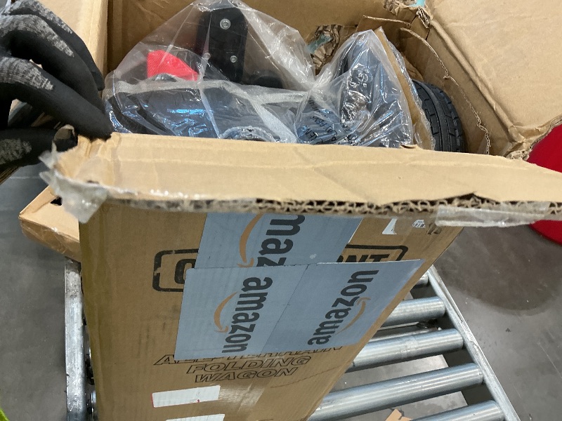 Photo 1 of  foldable 3-wheel golf trolley in black
