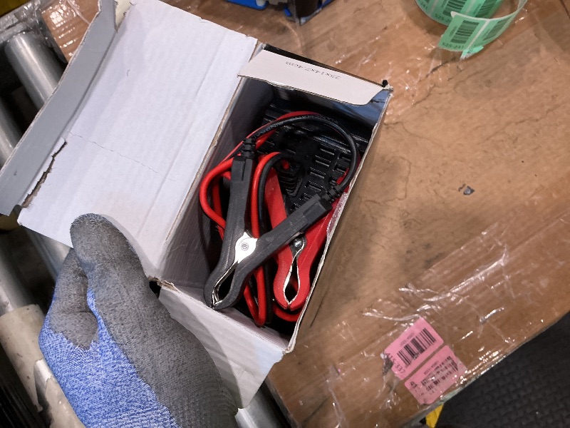 Photo 1 of **UNTESTED**
SWTsweter 20A Smart Car Battery Charger & 12V/24V Maintainer with 200s Booster -Adjustable Amp Trickle Charger for Lead-Acid, AGM, Gel, LiFePO4 Compatible with 12.6V Lithium-Ion (NMC)
