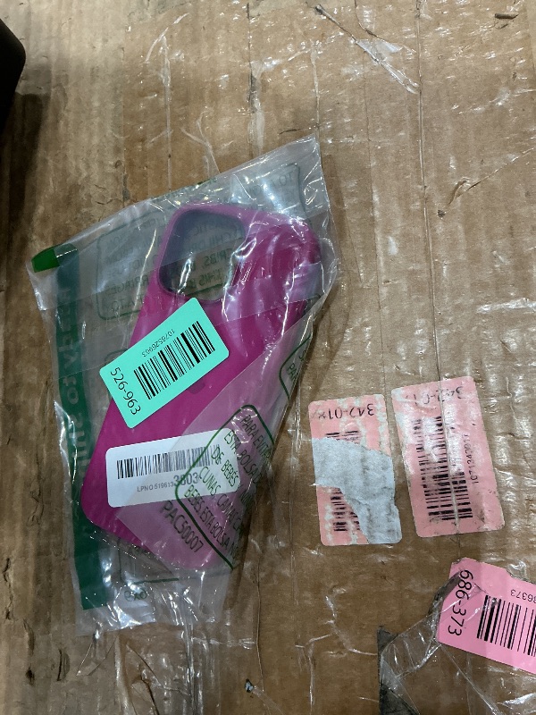 Photo 1 of *MAJOR DAMAGE*
Apple iPhone 16 Pro Silicone Case with MagSafe and Camera Control: Lightweight Phone Case, Wireless Charging Compatible, Smooth Matte Finish; Fuchsia