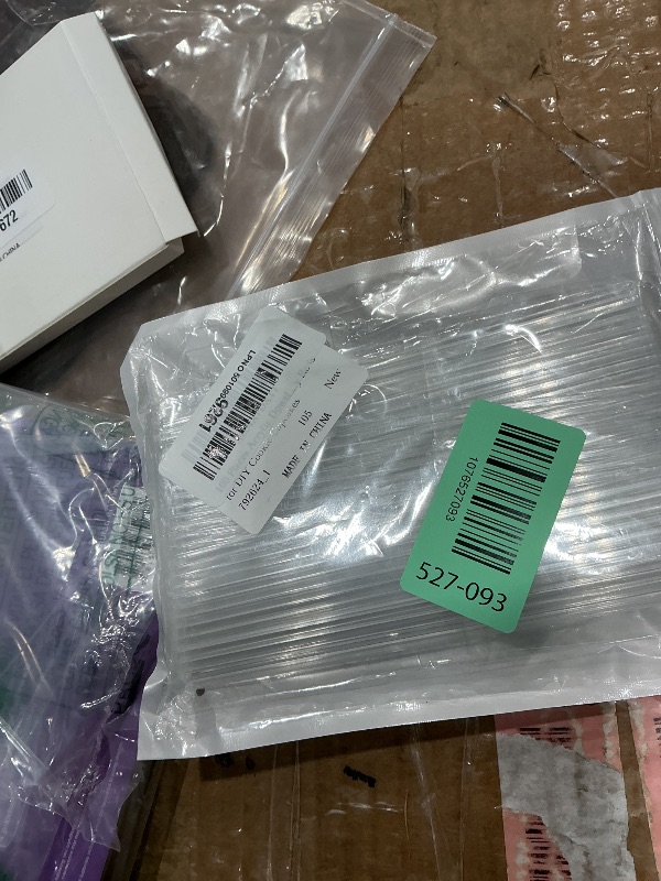Photo 1 of 100 Pieces Acrylic Dowel Rods 6" Flat Clear Sticks for Cake Toppers Acrylic Candy Cake Pops Sticks Lollipop Plastic Strip Cakes Topper Stick Reusable Candy Rods for DIY Cookie Cupcakes