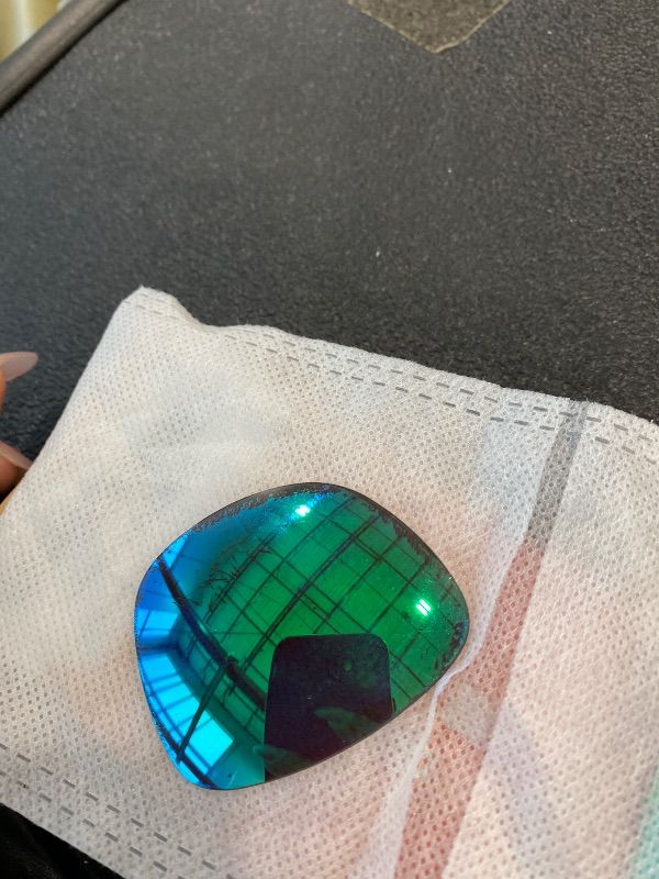 Photo 1 of *MAJOR DAMAGE*
Tintart Performance Replacement Lenses Compatible with RayBan Wayfarer RB4105 50mm Polarized Etched-Emerald Green