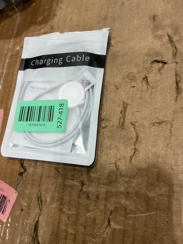 Photo 1 of ???? ???????? for Apple Watch Charger Magnetic Fast Charging Cable [Portable] Magnetic Wireless Charging Compatible with iWatch Series Ultra/SE/11/10/9/8/7/6/5/4/-[3.3FT] White