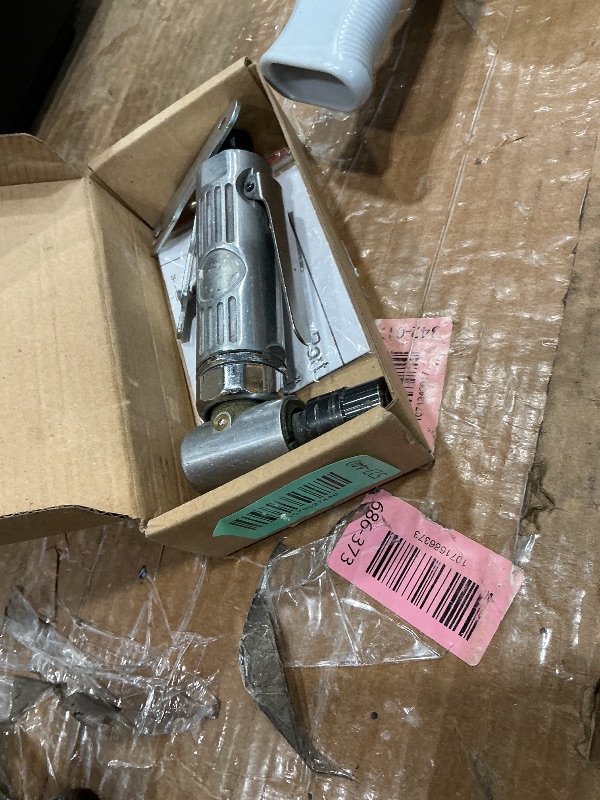 Photo 1 of 1/4-Inch Angle Air Die Grinder, 90° Angled Pneumatic Die Grinder, 20000 RPM Mini Air Grinder, Compact Polished Color Pneumatic Grinder for Grinding, Cutting & Polishing
