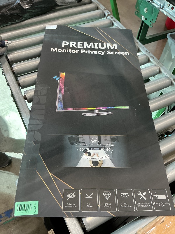Photo 1 of [2026 New] 32 Inch Computer Monitor Privacy Screen Filter - Eye Protection Anti Glare Blue Light Filter, 32 inch Monitor Protector Film