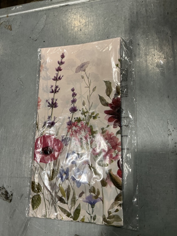 Photo 1 of 1 Pcs Spring Floral Tablecloth, Butterfly Wildflower Plastic Disposable Tablecloth Rectangle Table Covers for Easter, Birthday, Wedding, Mothers Day Tea Party Supplies and Decorations,54 x 108 Inch