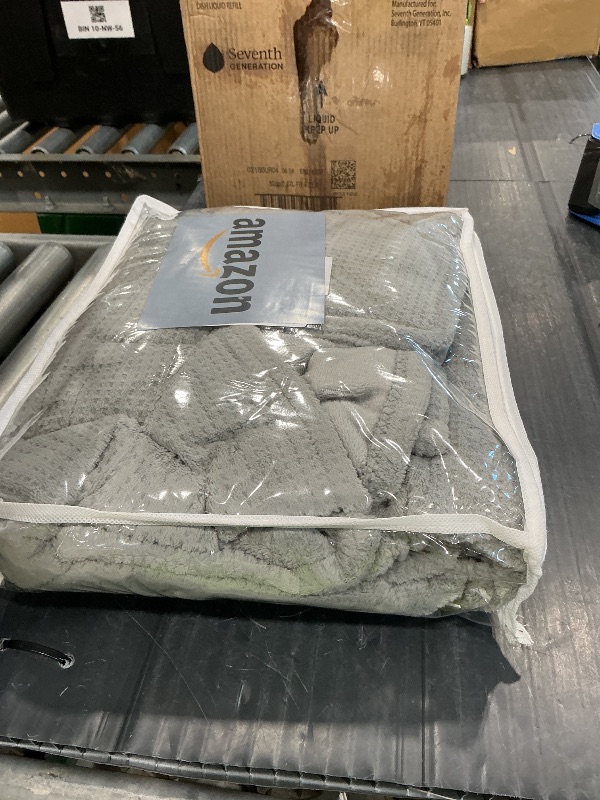 Photo 1 of **UNTESTED**
Electric Heated Blanket Throw Size 50"x60", Ultra-Soft Heating Blanket with 5 Heat Levels & 10-Hour Auto Off, Fast Heating for Winter Comfort, for Office & Chair, Grey