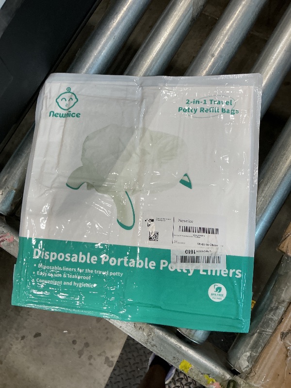 Photo 1 of [36 Counts] Newnice Disposable Potty Liners with Absorbent Pads, Leak-proof Portable Travel Bags for Toddler Training, Compatible with OXO Tot 2-In-1 Go Potty & Most Potty Chairs
