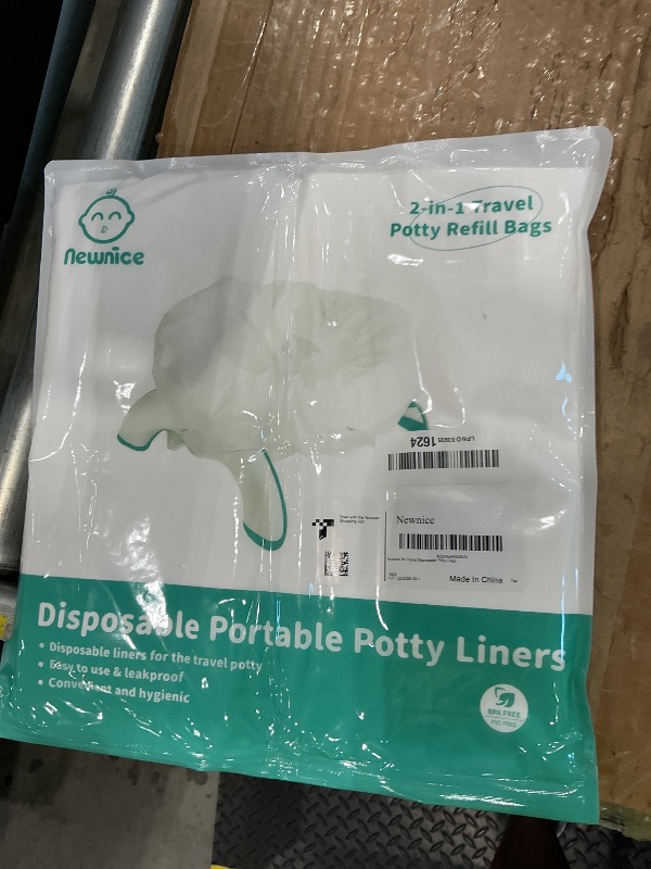 Photo 1 of [36 Counts] Newnice Disposable Potty Liners with Absorbent Pads, Leak-proof Portable Travel Bags for Toddler Training, Compatible with OXO Tot 2-In-1 Go Potty & Most Potty Chairs
