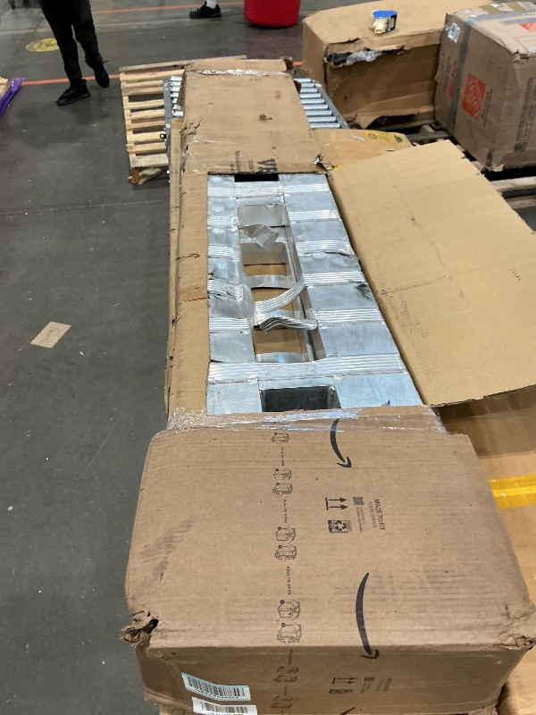 Photo 1 of *MAJOR DAMAGE*
BestEquip 84x14 Inch Aluminum Ramps 6000LBS Capacity Car Trailer Truck ATV Ramps 1 Pair 2 Ramps