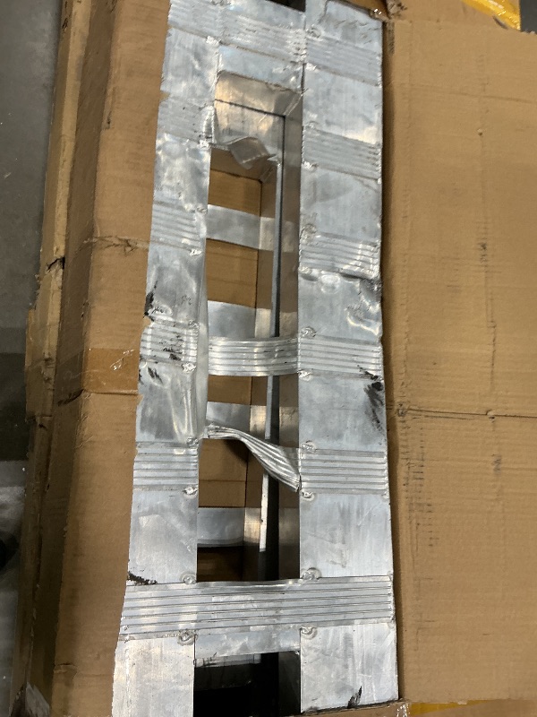 Photo 1 of *MAJOR DAMAGE*
BestEquip 84x14 Inch Aluminum Ramps 6000LBS Capacity Car Trailer Truck ATV Ramps 1 Pair 2 Ramps