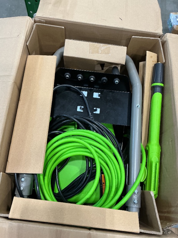 Photo 1 of **NON-FUNCTIONAL**
Greenworks Pro Brushless 3000 PSI (CSA Certified) 2.0 GPM Max / 1.1 GPM Electric Pressure Washer (Foldable Handles, Rugged Steel Frame, 25 FT Hose, 35 FT GFCI Power Cord)