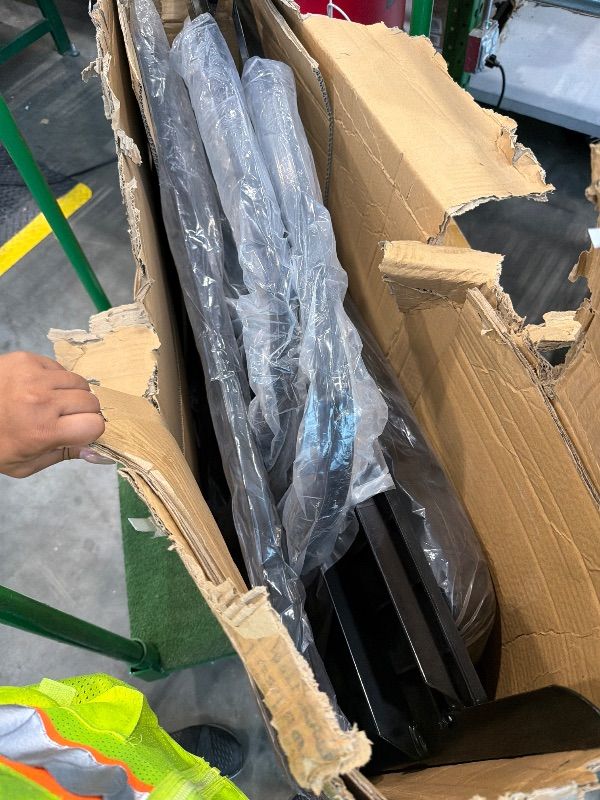 Photo 1 of *MISSING PARTS - see clerk notes*
ECOTRIC Flip Folding Rear Back Seat Kit Compatible with 1995-Up EZGO TXT Golf Cart w/ roof support - You Will Receive 2 Packages
