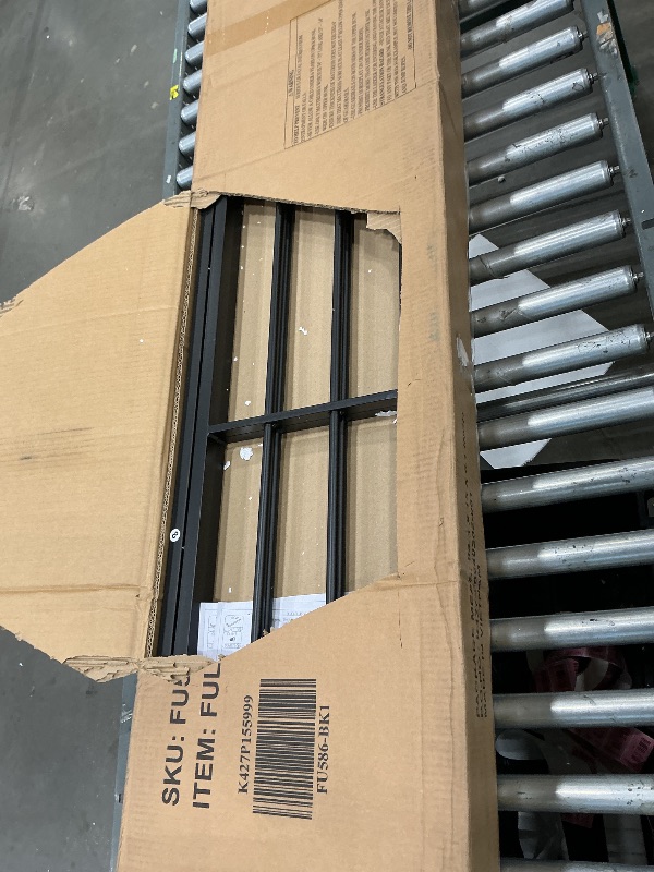 Photo 1 of *PARTIAL SET*
PVWIIK Full Over Queen Bunk Bed with Storage Drawers for for Dormitory,Living Room,Bedroom,Kids,Metal Bunk Bed w/Ladder & Full Length Guardrail No Box Spring Needed PARTIAL SET BOX ONE OF TWO
