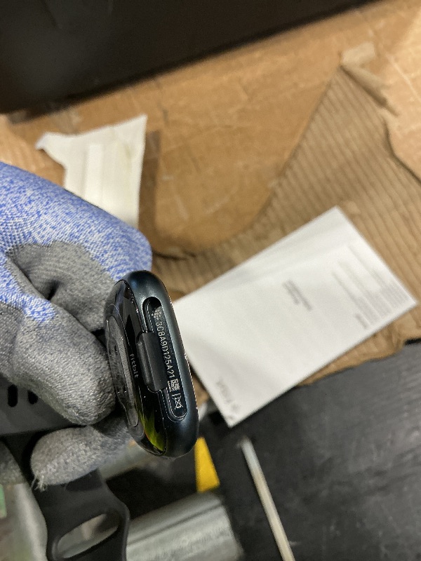 Photo 1 of *See Clerk Notes* Fitbit Sense 2 Advanced Health and Fitness Smart Watch (Grey/Graphite) with Manage Stress, ECG, SpO2, GPS, 2 Sizes Bands, Bundle with Charger Dock, Wall Adapter, 2 Screen Protectors & PremGear Cloth
**USED**
