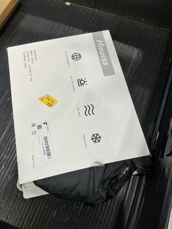 Photo 1 of [2026 Upgraded] Nmoiss Car Windshield Sun Shade [Dot Matrix Reflective Coating] Extended Edge No Light Leakage Design Cooling Protect Car Interior from UV Damage-XL