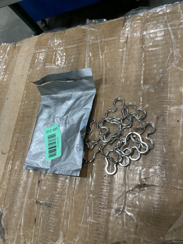 Photo 1 of 12pcs Creative Key Ring Keychain Mouse Shape Silver Metal Flat Split Key Holder Chains Rings Crafts DIY for Home Car Tag Office Organization Lanyards Keys Attachment Gift