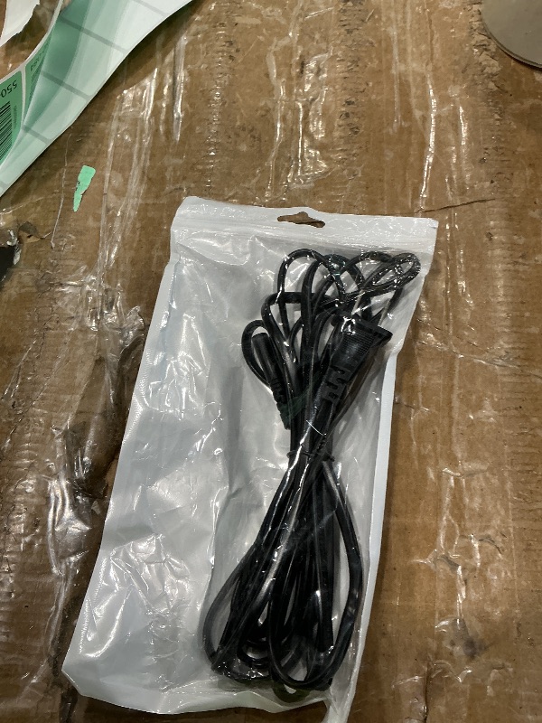 Photo 1 of 10FT 2 Prong TV Power Cable Cord for TCL Roku Smart LED LCD HD 24" 32" 40" 42" 43" 48" 50" 55" 60" 65" 75" 85" Inch TV- TCL Roku TVs 55s405 43s425 50s425 AC Power Cable Longer Plug Cord Replacement